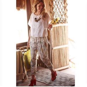 Anthropologie Pants - Anthropologie Lilka Gray Jungle Call Jumpsuit Anthropologie Pants - Anthropologie Lilka Gray Jungle Call Jumpsuit